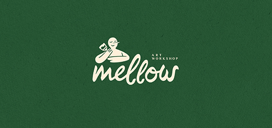 Mellow越南西貢畫室的新品牌形象設計