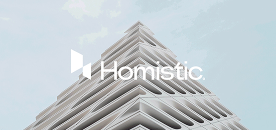建筑行業Homistic品牌標志設計
