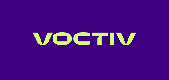 語音人工智能voctiv品牌形象設計