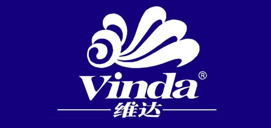 藍(lán)色經(jīng)典，柔美舒適，高雅潔凈的生活衛(wèi)生用品品牌-Vinda維達(dá)-LOGO設(shè)計(jì)內(nèi)涵與品牌設(shè)計(jì)欣賞
